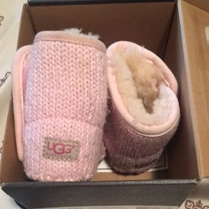 Infant Girls Pink Ugg Boots